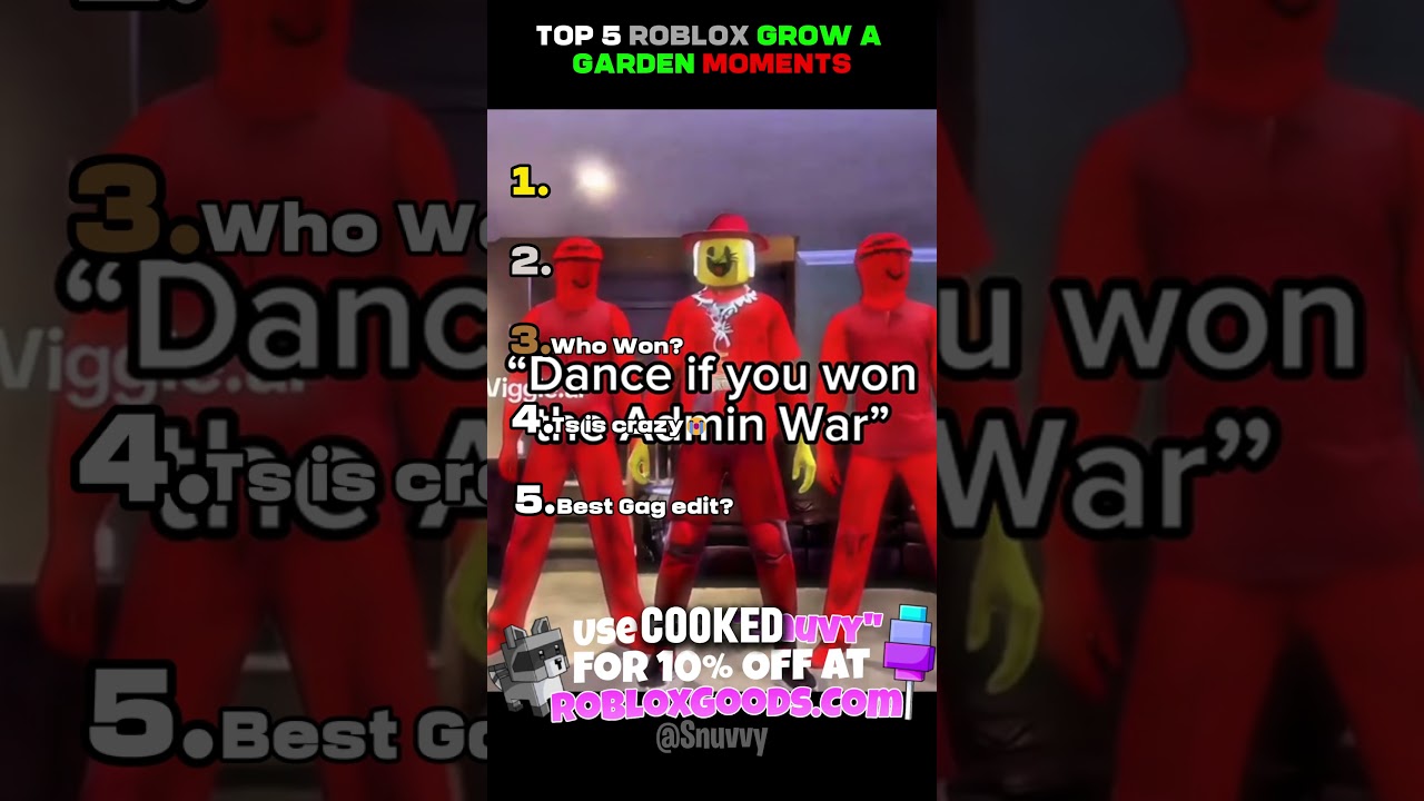 The BEST Grow a Garden Moments!