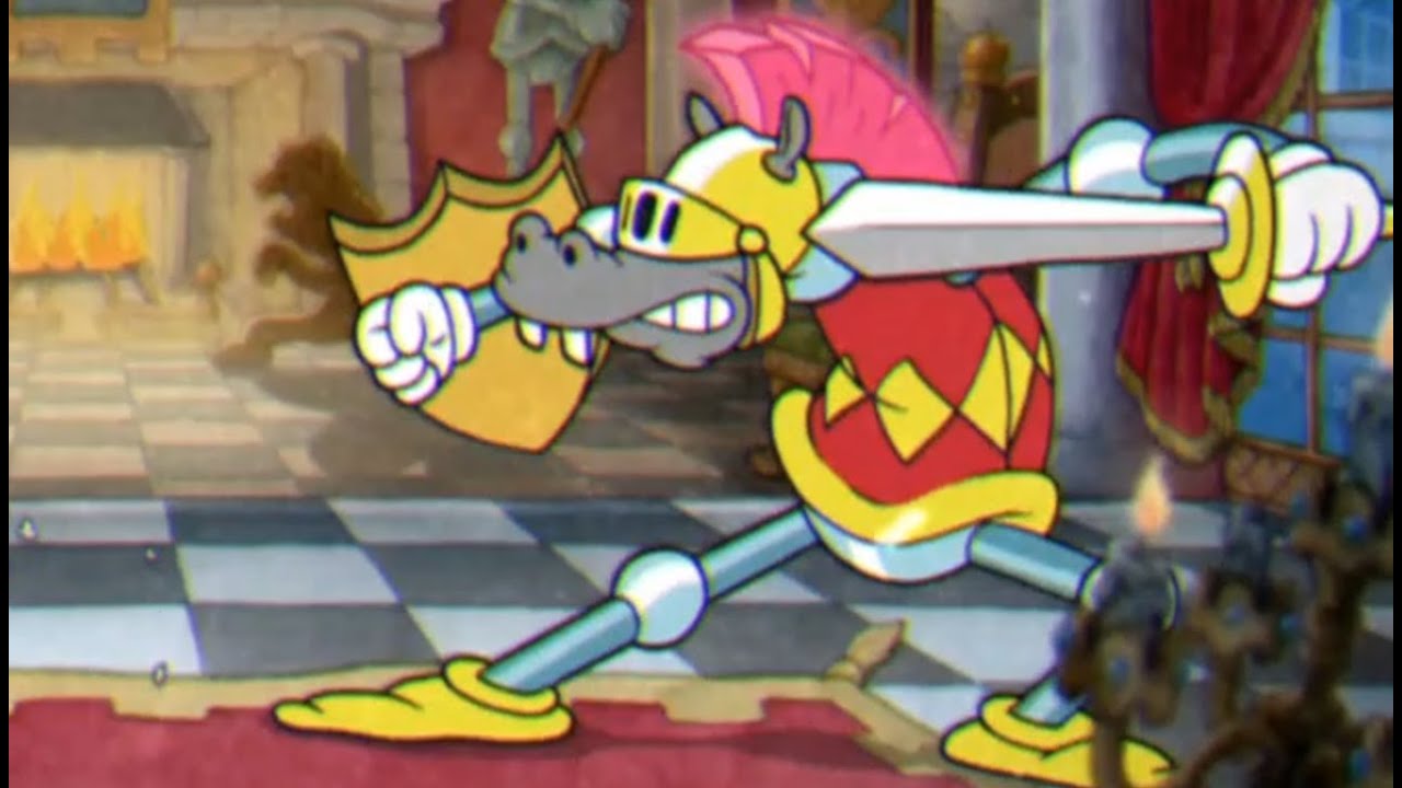 Chess Knight Kings Leap Boss Fight Cuphead DLC YouTube