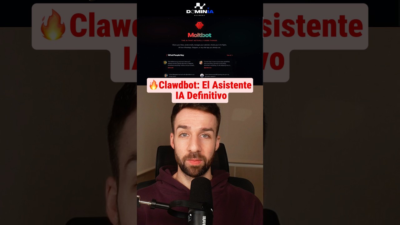 ¿Qué es Clawdbot (OpenClaw)? Tu Asistente IA que lo hace TODO