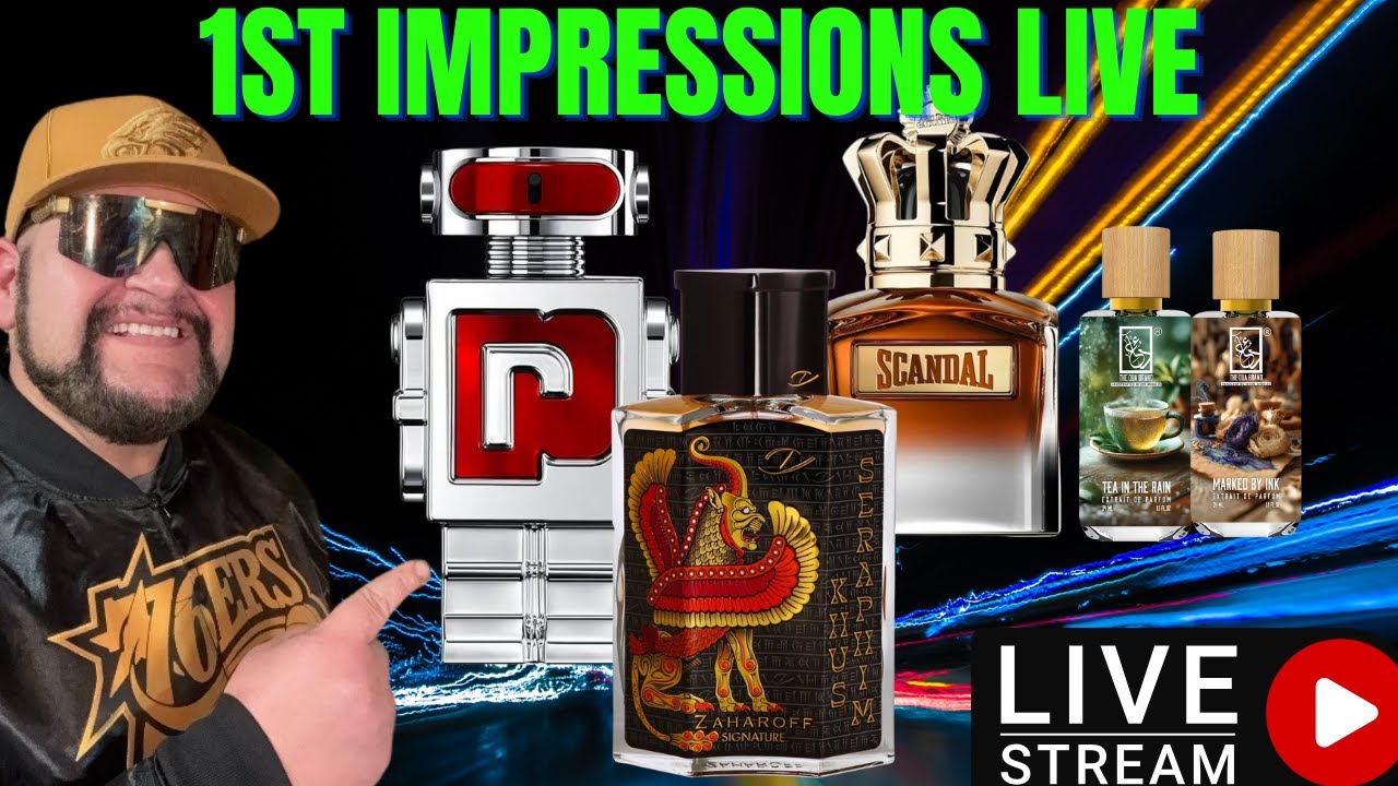 LIVE FRAGRANCE HAU. NEW ZAHAROFF NEW PHANTOM RED NEW SCANDAL ELIXIR  PLUS NEW DUAS.