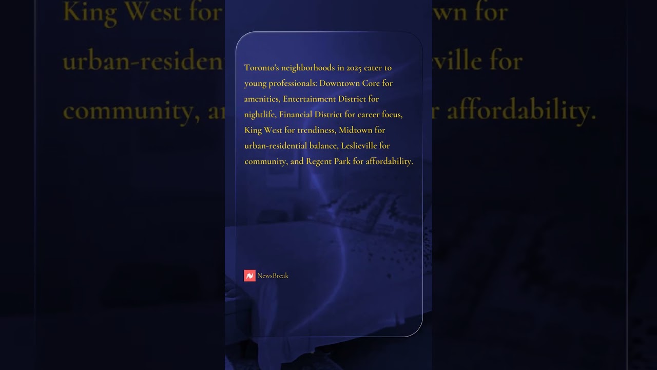 Best Places to Live in Toronto for Young Professionals: Top Neighborhoods to Call Home