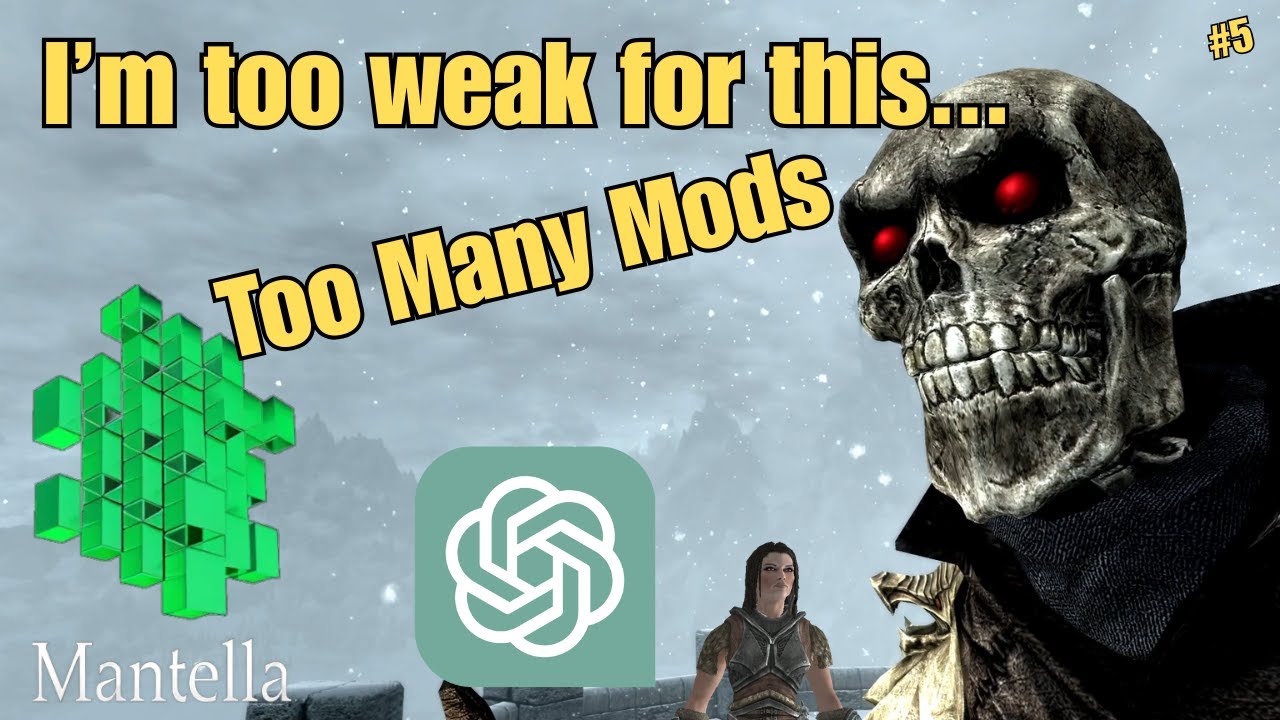 I Was NOT Ready for Saarthal 💀 | Modded Skyrim Necromancer Run With AI Mods