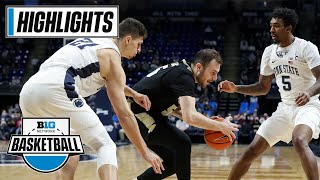Purdue at Penn State | Big Ten Men's Basketball | Highlights | Jan. 8, 2022