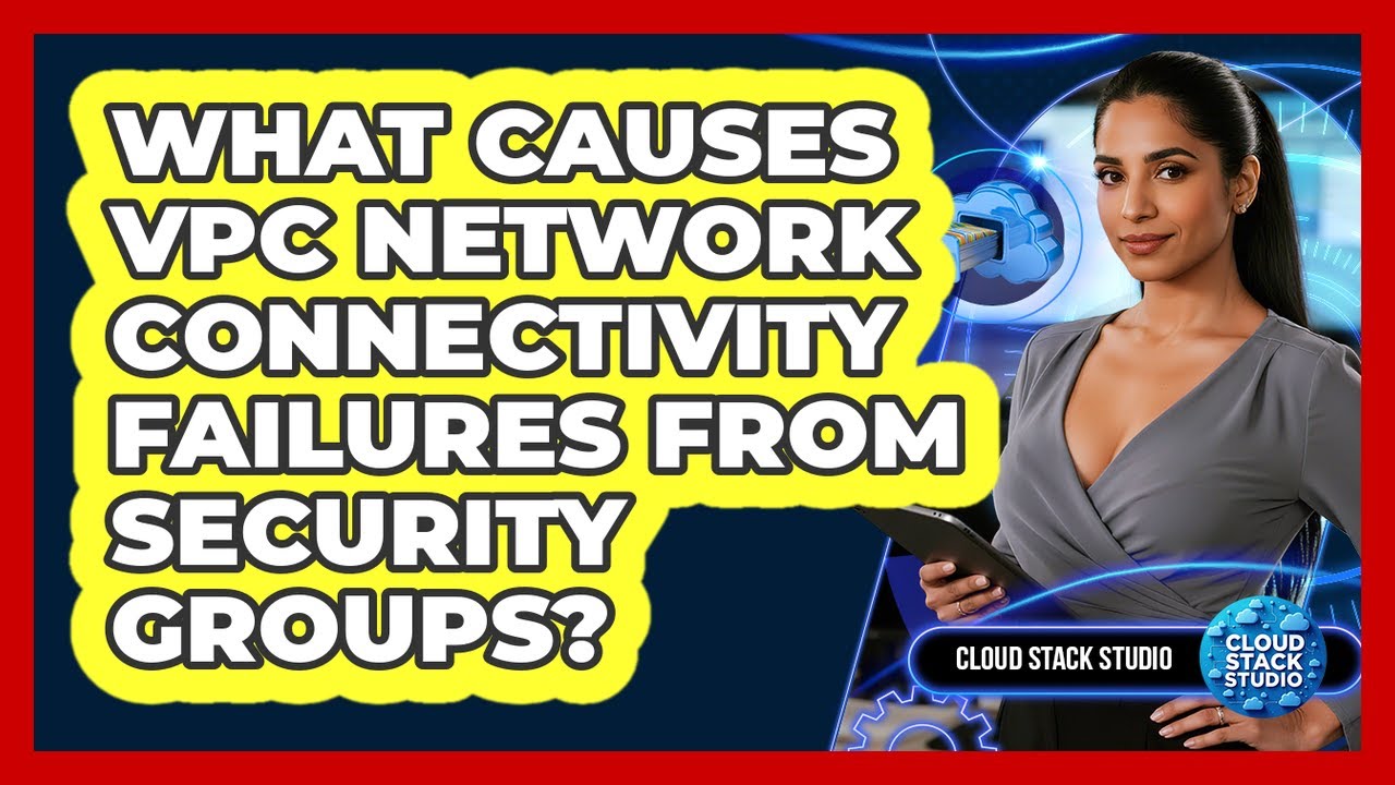 What Causes VPC Network Connectivity Failures From Security Groups? - Cloud Stack Studio