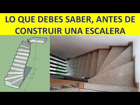 Como hacer escalera de obra