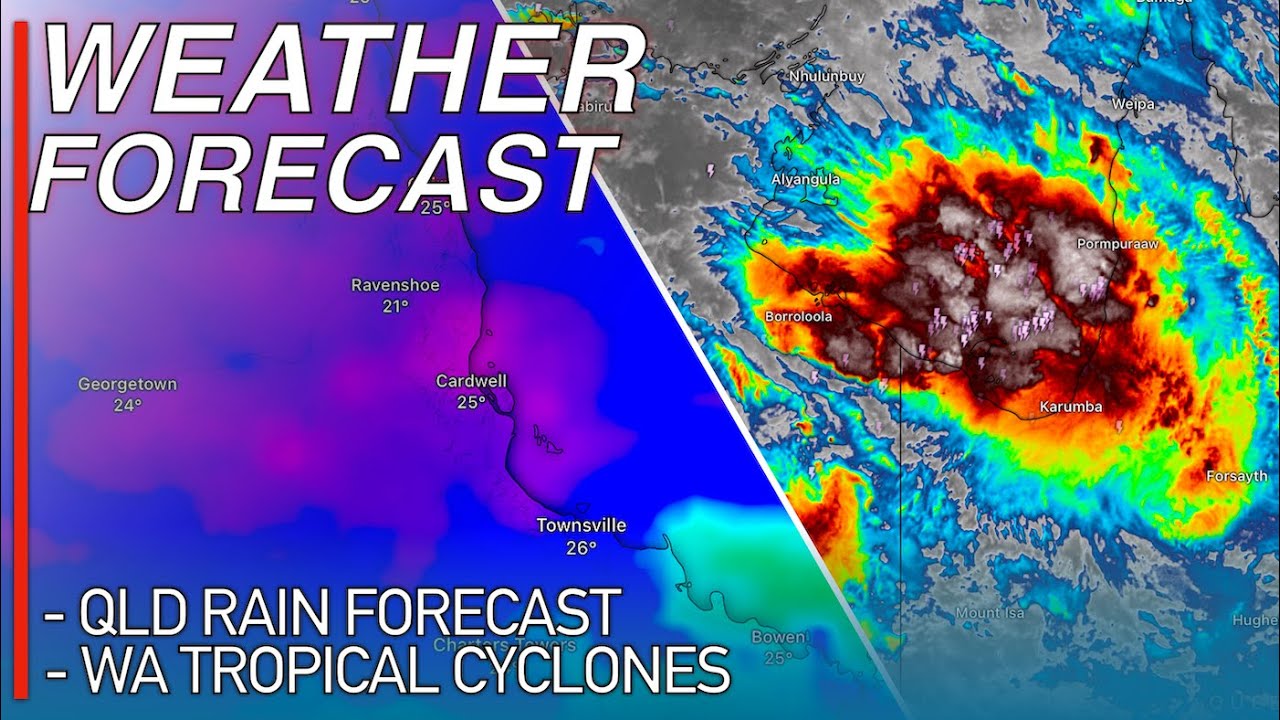 A Strong Tropical Low is Forecast to Smash North Queensland with Heavy ...