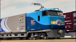 Nゲージ】M250系スーパーレールカーゴ走行集 - YouTube