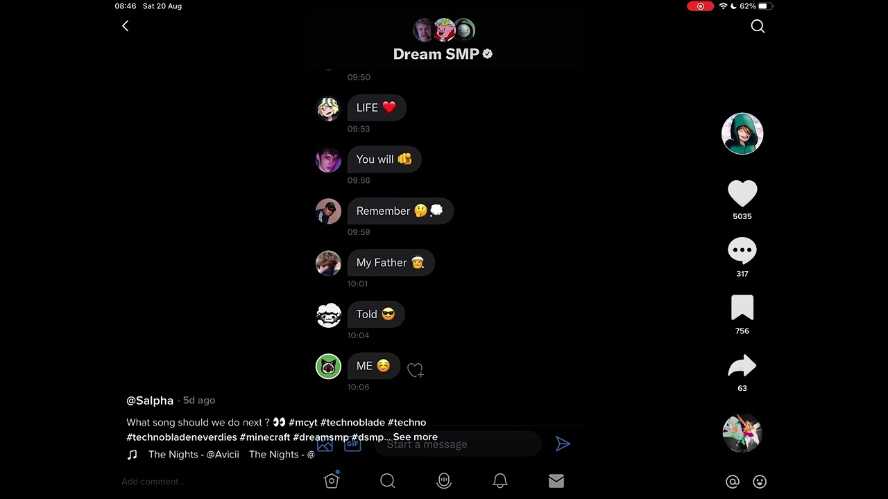 Finish the lyrics with the dream smp YouTube