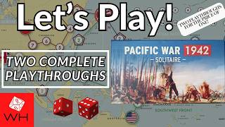 Let's Play! Pacific War 1942: Solitaire (2nd Edition) | WW2 | States of Siege screenshot 4