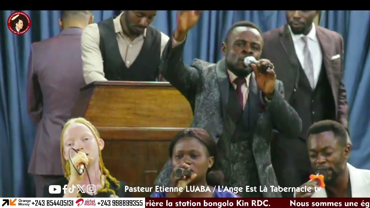 COMPILATION LOUANGE DU DIMANCHE 06 JUILLET 2025 - DIACRE ANDRE VIBIDILA AVEC TOUTE L'EGLISE