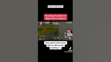 Crazy Mario Kart 8 Deluxe Clip (Red Falcon) #mariokart8deluxe #shorts #fyp