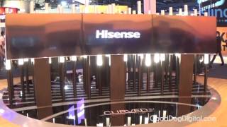 CES 2015 - HiSense Curved - 4K Ultra HD Displays