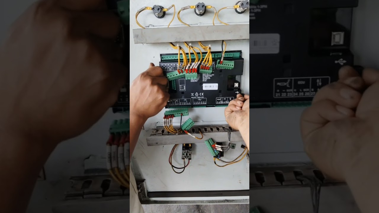 Pengantian Modul display DSE 7320 MKII pada mesin Genset perkins 300 KVA