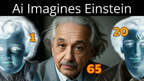 I Asked Ai to make an Albert Einstein Time Lapse (With Wild Hair)