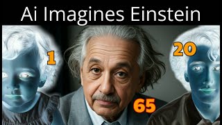 I Asked Ai to make an Albert Einstein Time Lapse (With Wild Hair)