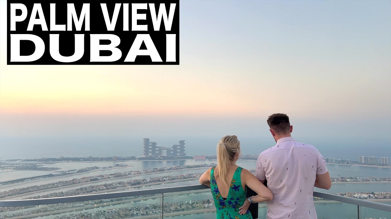 The View At The Palm Tower and Level 54 | 4K | Dubai Tourist Attraction