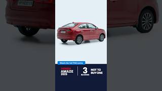 3 reasons not to buy one | Honda Amaze 2025 FAQ #03 screenshot 4