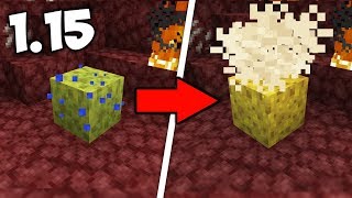 Сушим Губки В Аду В Майнкрафт 1.15 - Снапшот 19W36A