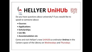 2023 UniHub at Hellyer College