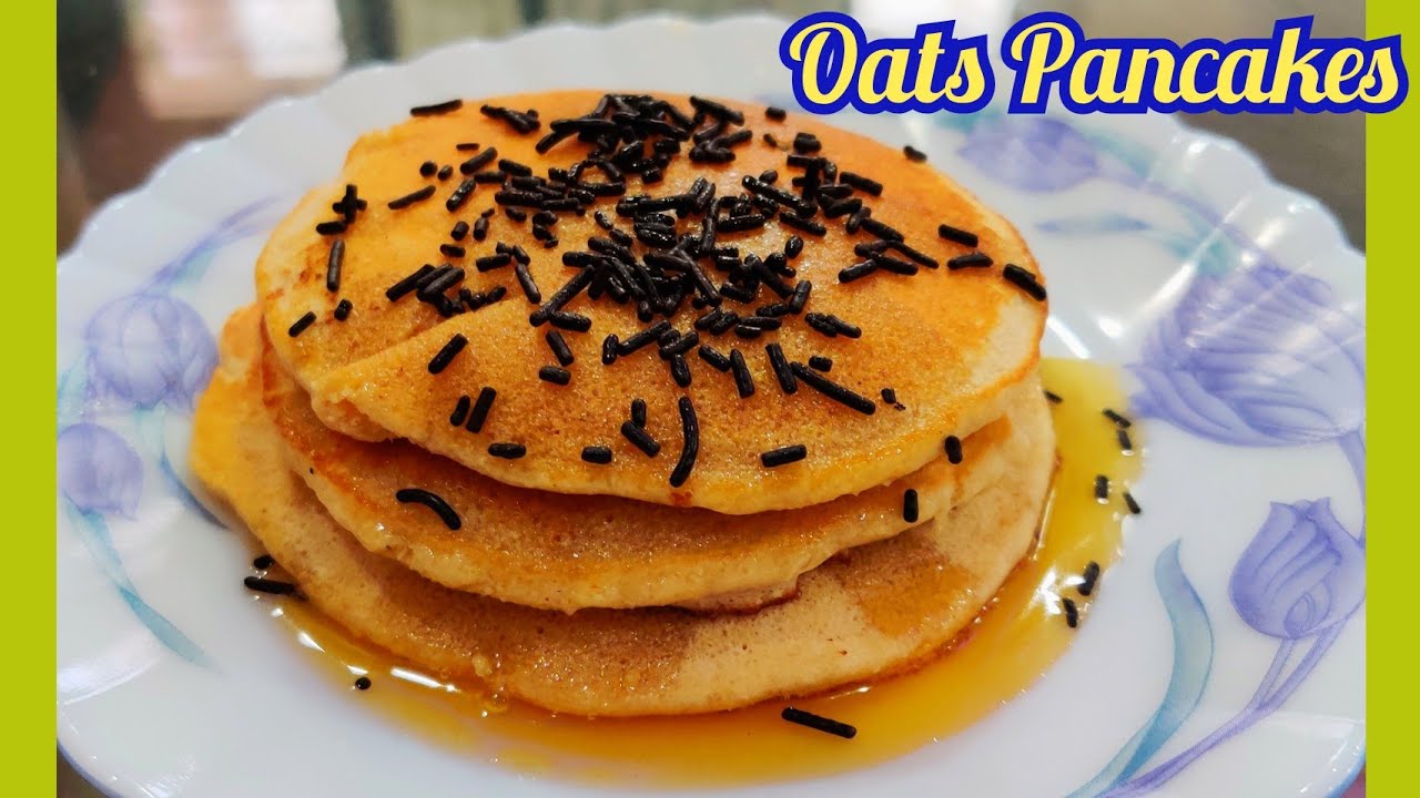Eggless Oats Pancake ओट्स पन्केक्स A Healthy Breakfast Option