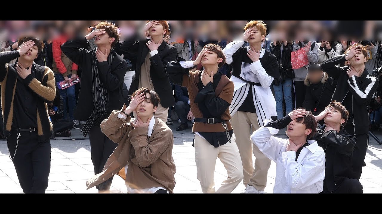 UNB(유앤비) '감각' 전체직캠fancam [180407 신촌 버스킹]
