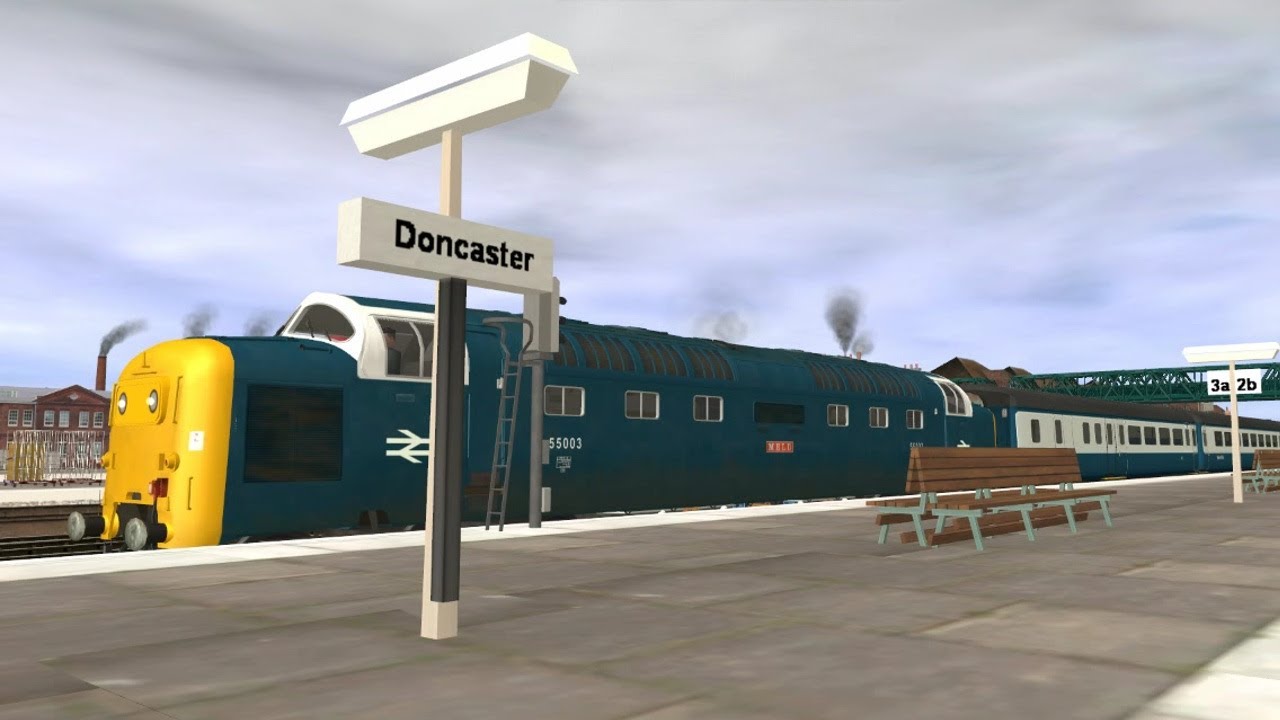 A Day At Doncaster (part 1 Station) TRAINZ 2012  LOCO TV UK