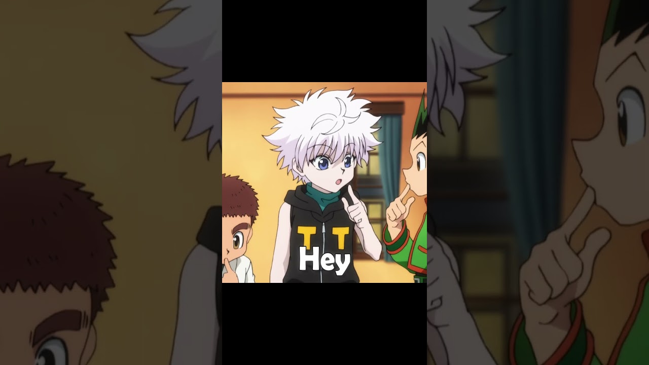 Water Divination Test in Hunter x hunter  #anime #hunterxhunter #hxh #killua #gon #hisoka