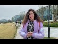 Expats visited the Stadium of the 19th Asian Games