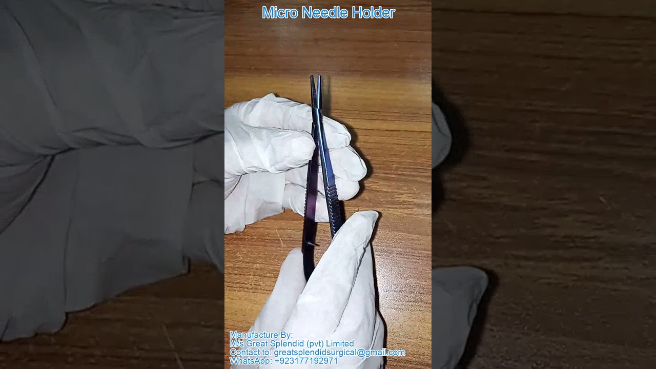 Micro Needle Holder/Great Splendid Surgical
