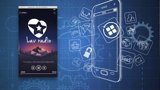 Flat radio (one station) full open source project for iOS