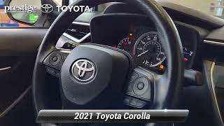 Certified 2021 Toyota Corolla LE, Ramsey, NJ T24299P