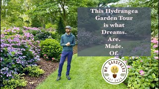 This Hydrangea Garden Is What Dreams. Are. Made. Of! #gardenwalk #gardentour #privategarden