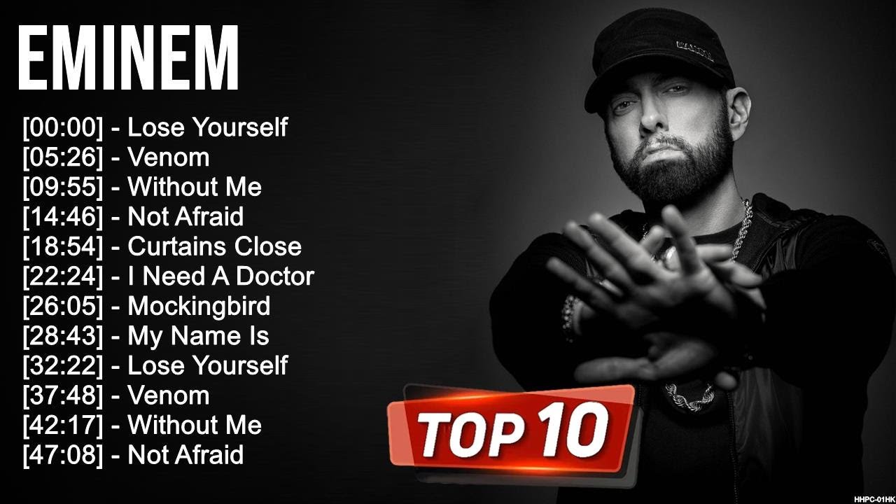 sne hvid vagabond tandlæge EMINEM 2023 MIX ~ Top 10 Best Songs ~ Greatest Hits ~ Full Album - YouTube