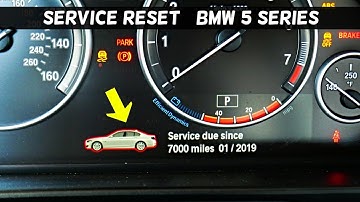 BMW F10 F11 SERVICE DUE RESET, VECHILE CHECK SERVICE RESET 520i 523i 525i 528i 530i 535i 550i 518d 5