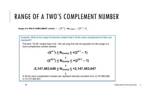 DIGITAL ELECTRONICS AND LOGIC DESIGN REVISION 11 MODULE 1   2's complement