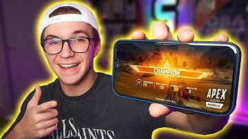 I Played Apex Legends Mobile on a PHONE for the first time