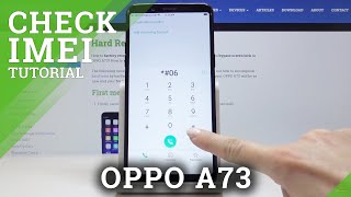 How to Check IMEI Number in OPPO A73 – Locate Serial Number