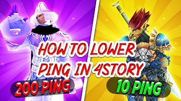 How to LOWER PING in 4Story / FREE WTFast and Pingzapper [Guide]