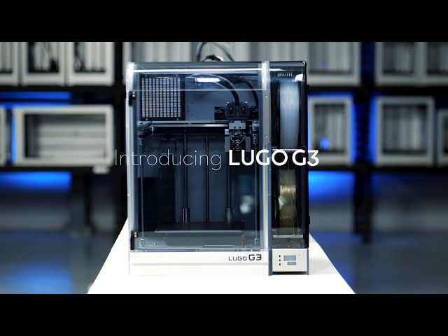 L'imprimante 3D à double extrudeuse LUGO G3 rend la création de