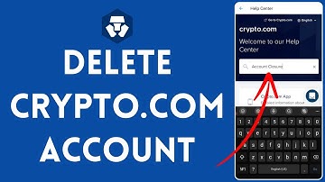 How to Delete Crypto.com Account 2024