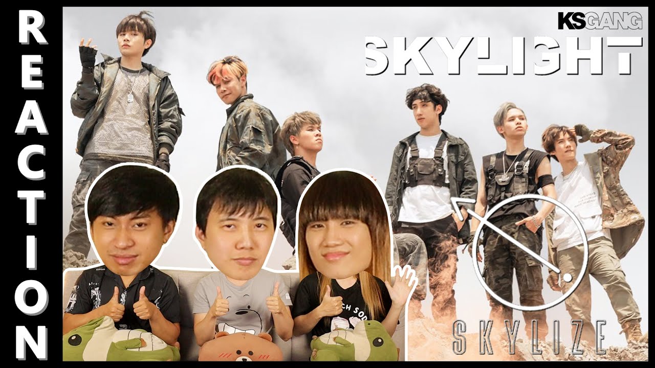 [REACTION] [Prologue Single] SKYLIGHT - SKYLIZE + T-POP STAGE SHOW | IPOND TV