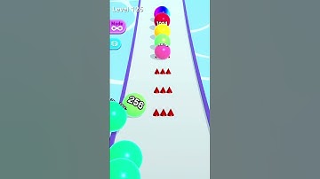 Ball Run 2048 Infinity: set a new record! Lvl 126