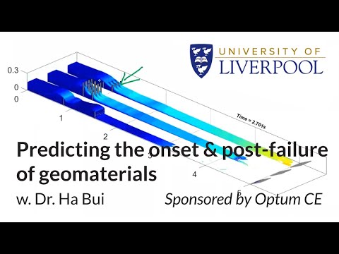 Predicting the onset &amp; post-failure of geomaterials