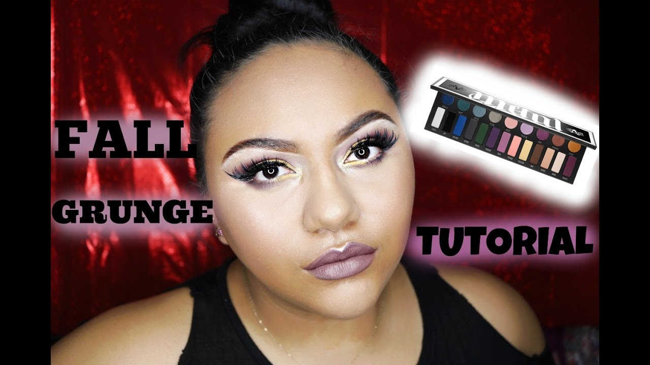 FALL GRUNGE TUTORIAL - KVD METAL MATTE EYESHADOW PALETTE