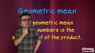 Math Basics: Geometric Mean