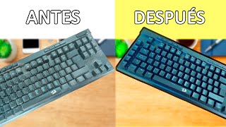 Como LIMPIAR TECLADO MECÁNICO | en POCOS PASOS tutorial