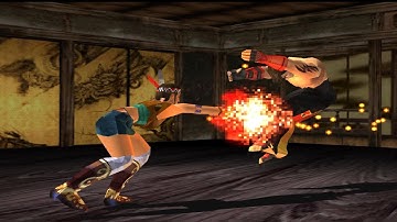 Tekken 3 - Julia Chang - Arcade Mode (PS1)