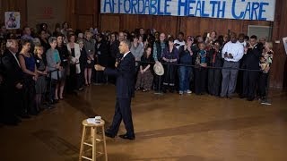 Obama Defends the Affordable Care Act in Texas