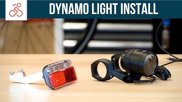 Installing Dynamo Bike Lights - Every City Bike Needs These!