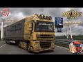 Euro Truck Simulator 2 (1.59 Beta) DAF XF 105 by vad&amp;k Delivery Holland to Germany + DLC's &amp; Mods